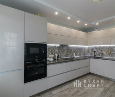 Кухня угловая Пломбир